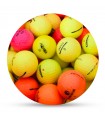 Surtido de bolas de colores (25 bolas de golf recuperadas)